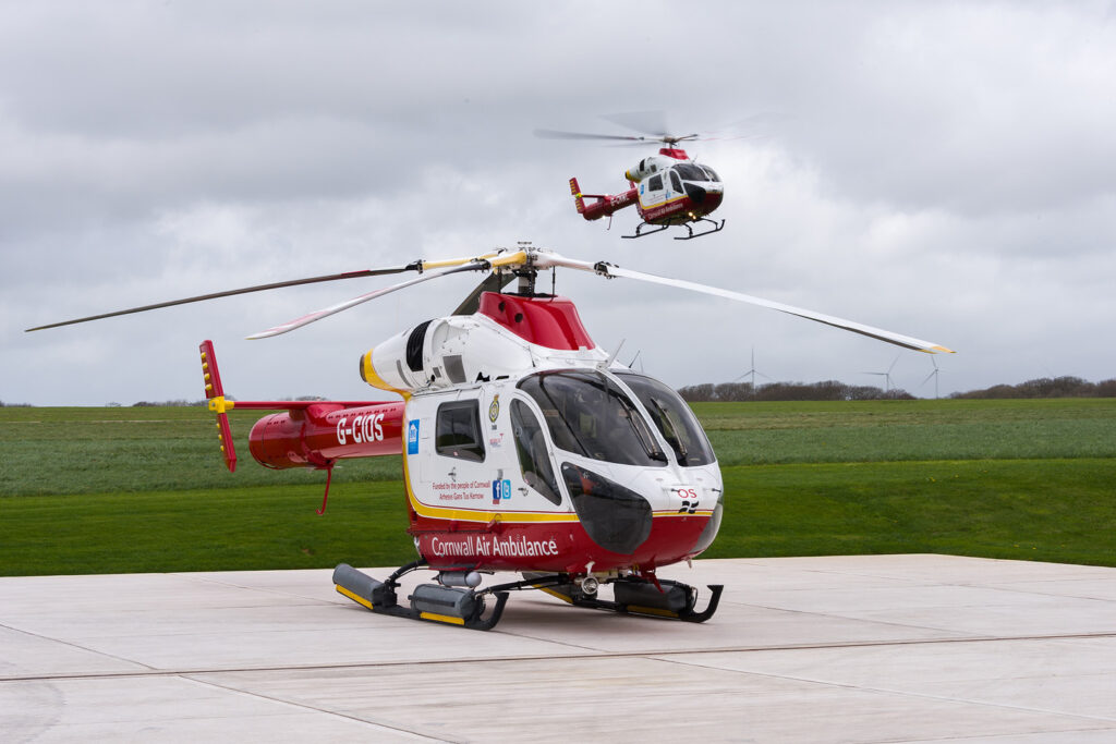 0317 0676 PR4Photos Cornwall Air Ambulance