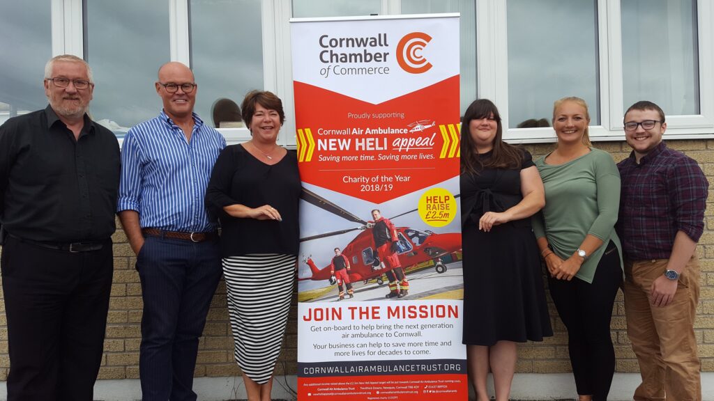 Cornwall Chamber of Commerce supports Cornwall Air Ambulance