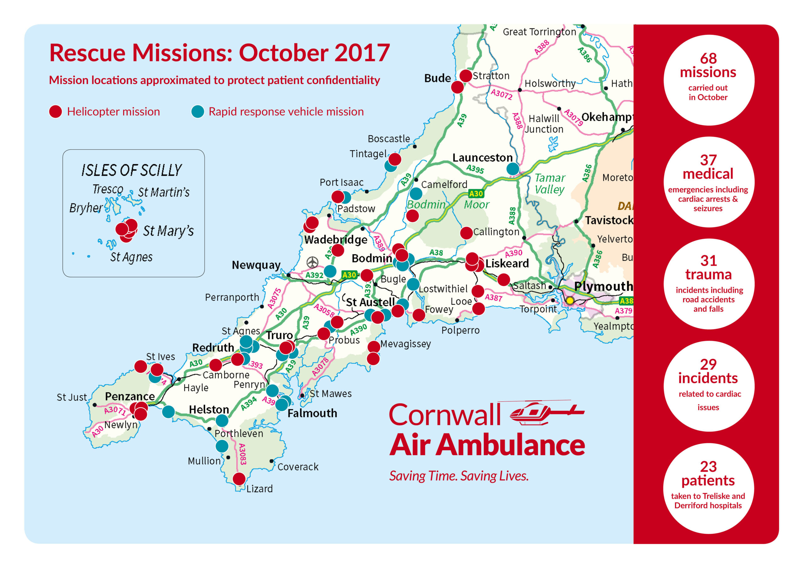 Mission map October 2017