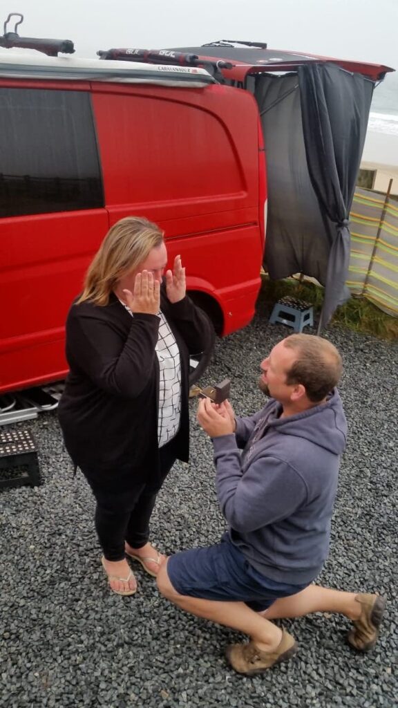Shane proposes to Tracy