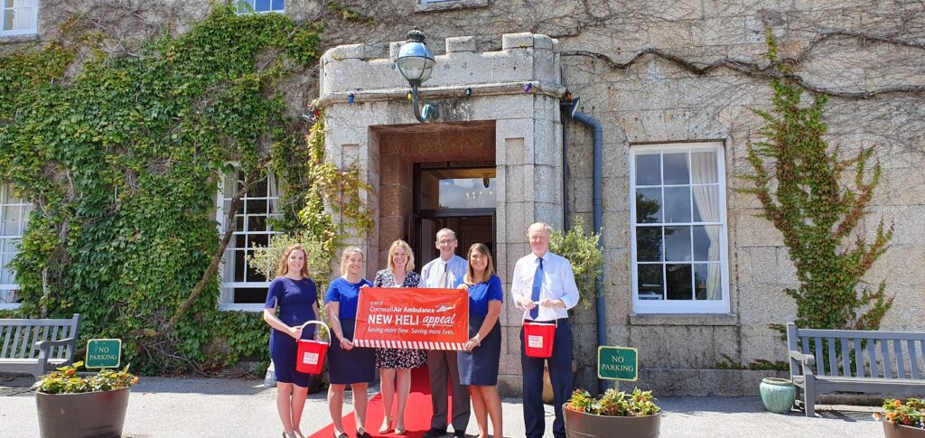 Tregenna Castle supports the New Heli Appeal