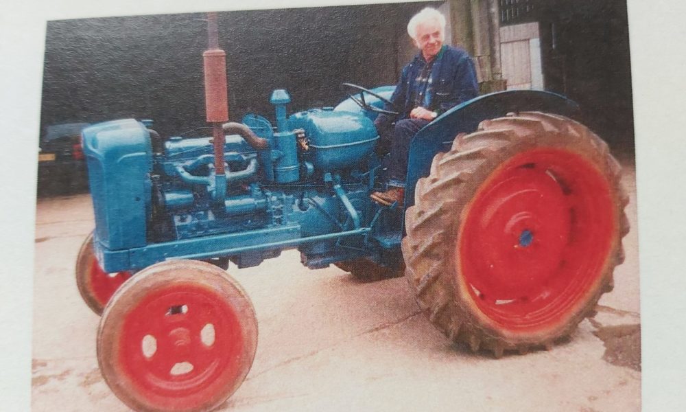 Neil Bailey on tractor