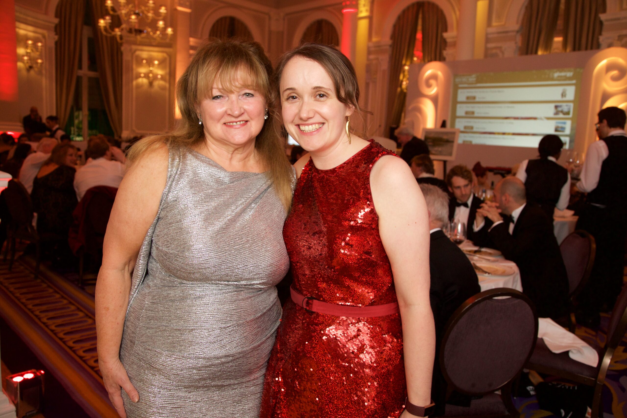 New Heli Appeal board member event organiser Jackie Stanley with Appeal Manager Amy Richards scaled