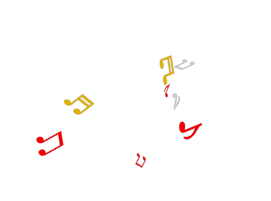 a group of musical notes