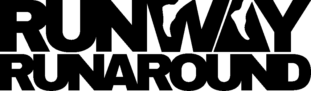 Runway Runaround Logo Black
