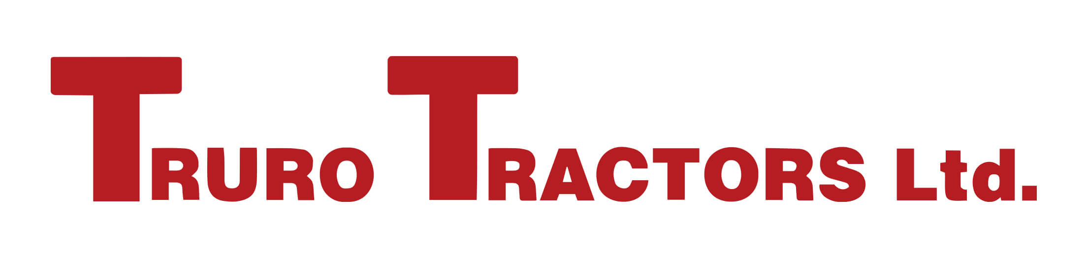 Truro Tractors White Logo Stepping Out