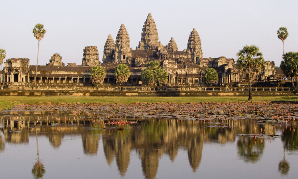Angkor Wat In The Evening Light