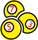 Icon Lottery Balls Icon Lottery Balls