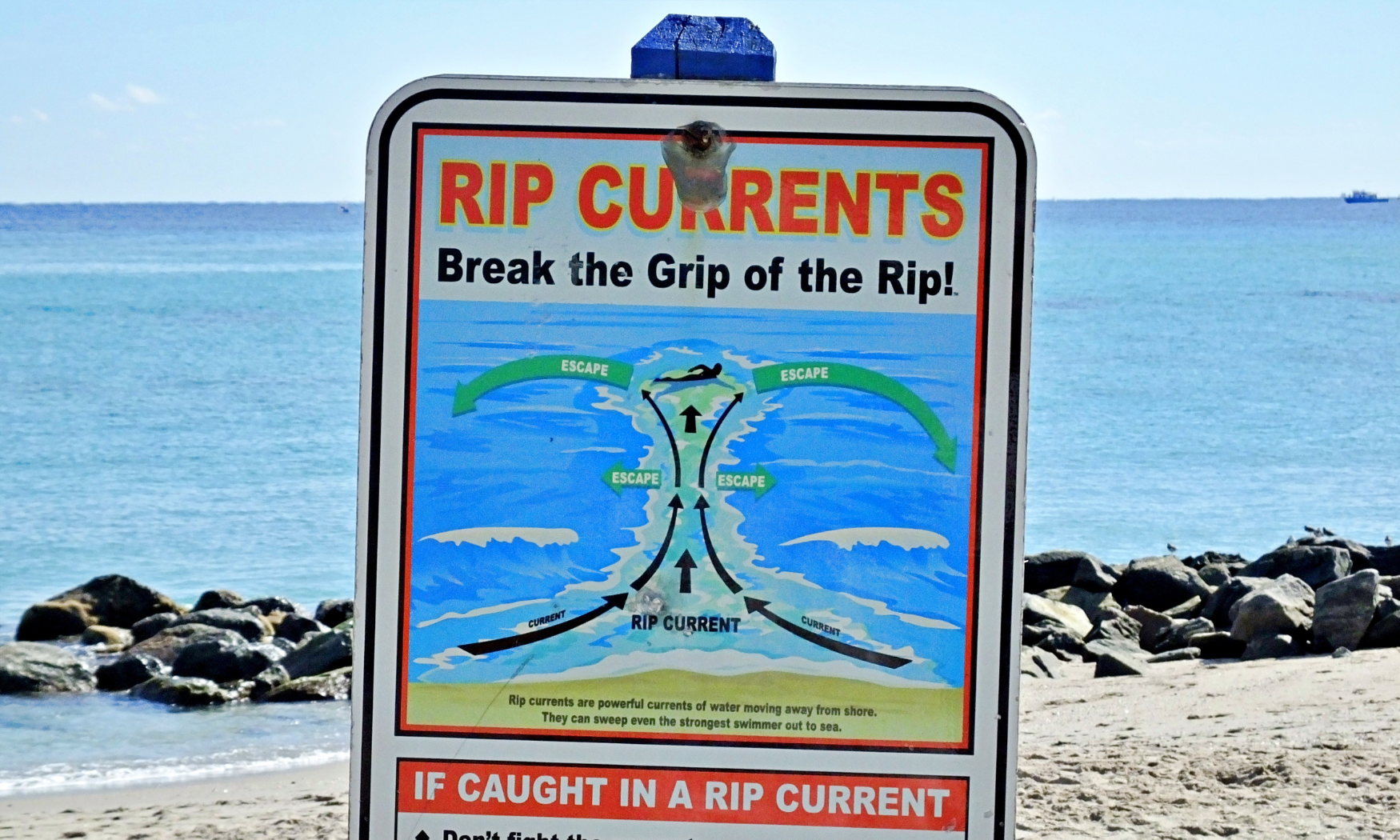 Watch out for rip currents to stay safe on the beach