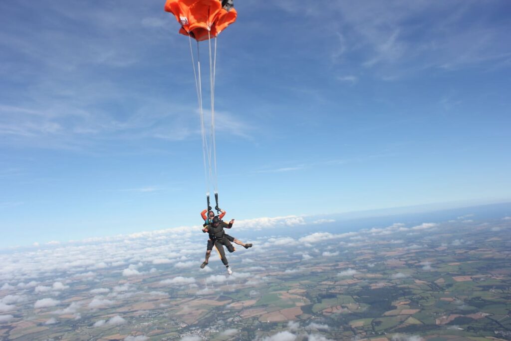 Steve Martin Skydive 1